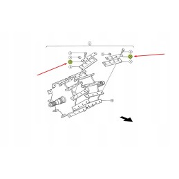 Knife attachment, knife cover Claas Jaguar 982885