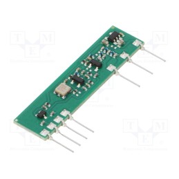 1 pcs x AUREL - 650201409G - Module: RF, AM transmitter, AM,ASK, 433.92MHz, 1.8÷12VDC, 38x26mm