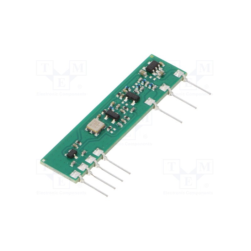 1 pcs x AUREL - 650201409G - Module: RF, AM transmitter, AM,ASK, 433.92MHz, 1.8÷12VDC, 38x26mm