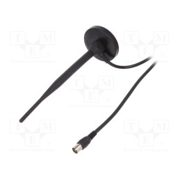1 pcs x SR PASSIVES - DVB-T-AT03 - Antenna, DAB,DVB-T, 7dBi, magnet, 75Ω, 174÷230MHz,470÷860MHz, 2m