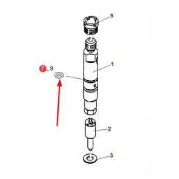 F926202710330 injector washer 1 65mm