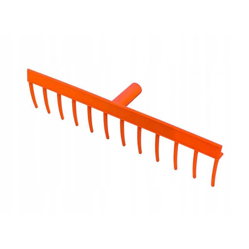 Universal plastic rake with 12 teeth
