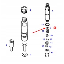 F926202710320 injector washer 1 60mm