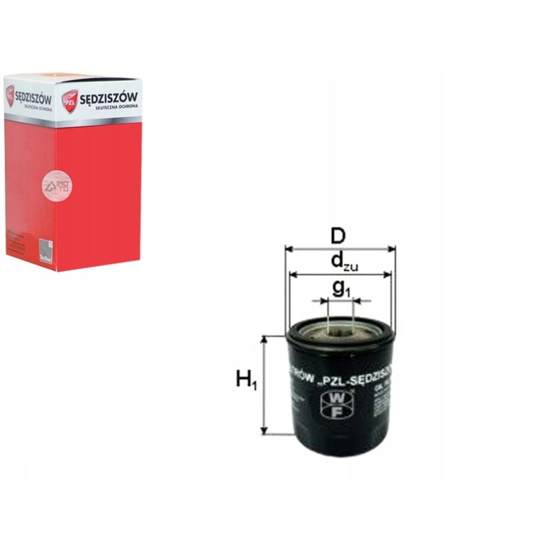 Oil filter masay ferguson pzl seddziszow
