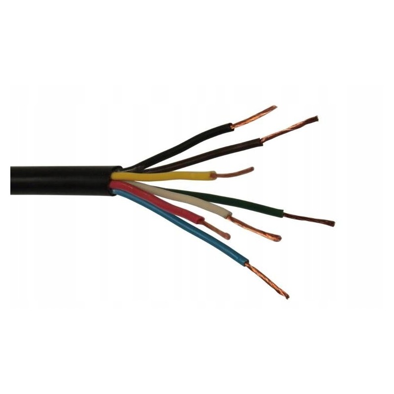 Car cable 7x0 75mm2, 7 wires, price per 1 meter