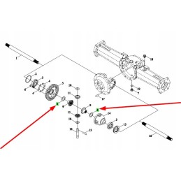 Tl02311010026 spacer 32 x 46 x 1 5