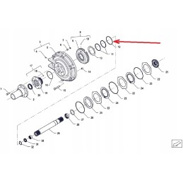 Pis07010024 o-ring 88 57 x 2 62 mm