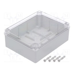 1 pcs x PAWBOL - S-BOX 516-P - Enclosure: multipurpose, X: 190mm, Y: 240mm, Z: 90mm, grey, IP65