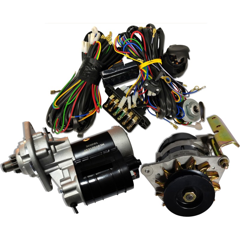 Strong starter alternator installation Ursus C360