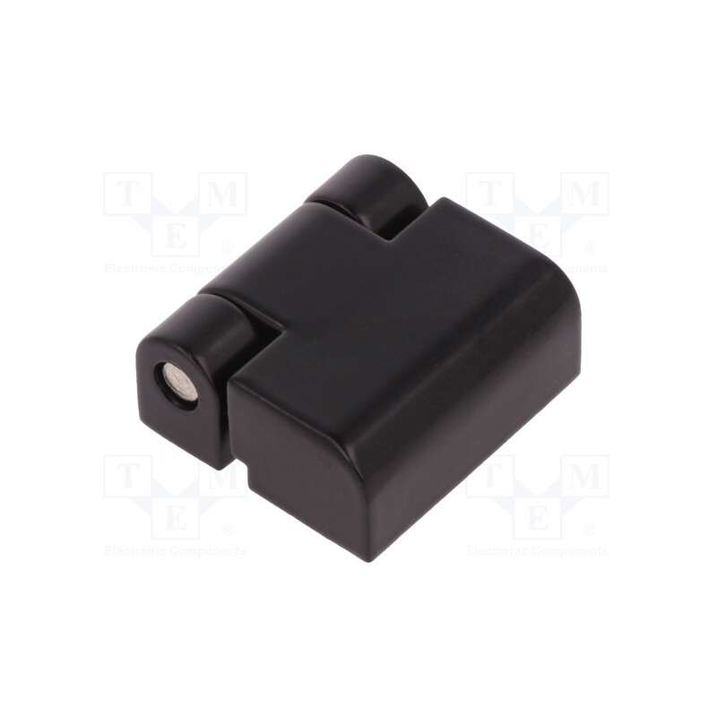 1 pcs x ROZTOCZE - 3.517.002-04 - Hinge, Width: 27.5mm, zinc and aluminium alloy, black, H: 30mm