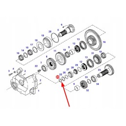X530207872000 seger ring 40 x 2 5