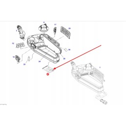 F835970160050 armrest circuit board
