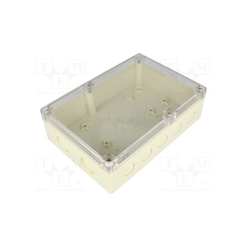 1 pcs x COMBIPLAST - CP-11-26T - Enclosure: multipurpose, X: 125mm, Y: 180mm, Z: 56mm, ABS, IP65