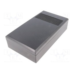 1 pcs x SUPERTRONIC - PP060BN-S - Enclosure: multipurpose, X: 112mm, Y: 200mm, Z: 51mm, vented, ABS
