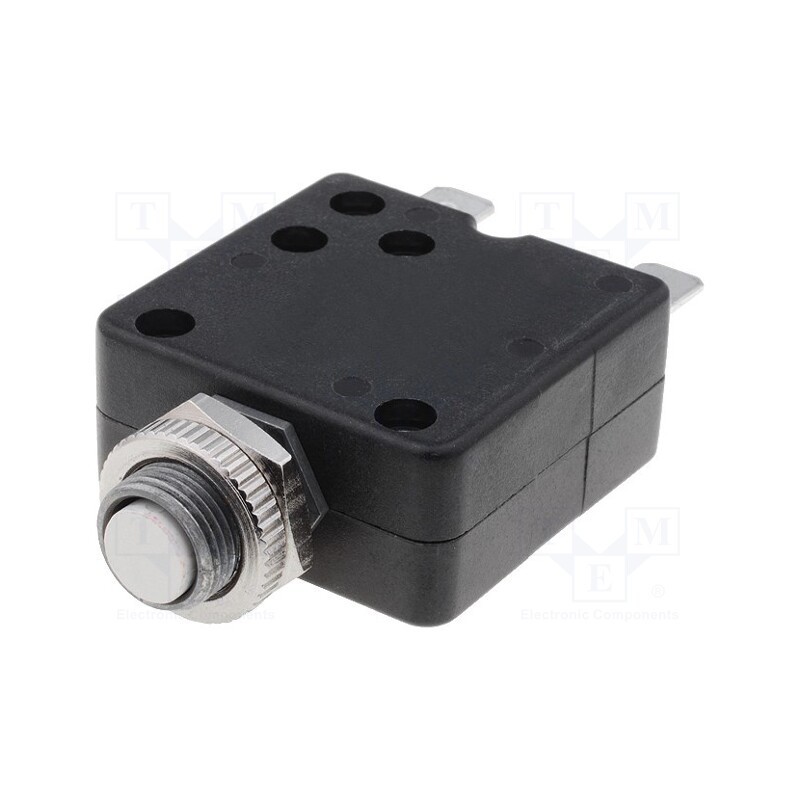 1 pcs x TE Connectivity - 1393249-5 - Circuit breaker, Urated: 250VAC, 50VDC, 1A, SPST-NC, Poles: 1, MCB