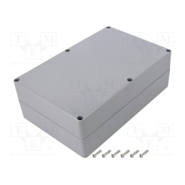 1 pcs x GAINTA - G353-IP67 - Enclosure: multipurpose, X: 146mm, Y: 222mm, Z: 75mm, ABS, dark grey