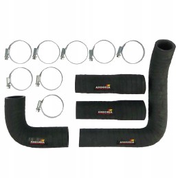A set of radiator hoses reinforced with Cord C 360