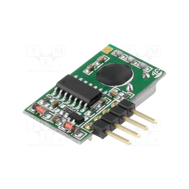 1 pcs x HOPE MICROELECTRONICS - HM-R868 - Module: RF, FM receiver, FSK, 868MHz, -98dBm, 2.5÷5VDC