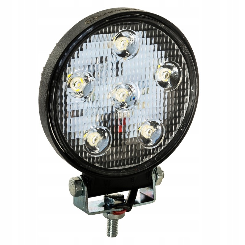 Round LED work lamp 18w 12v 24v 1100lm