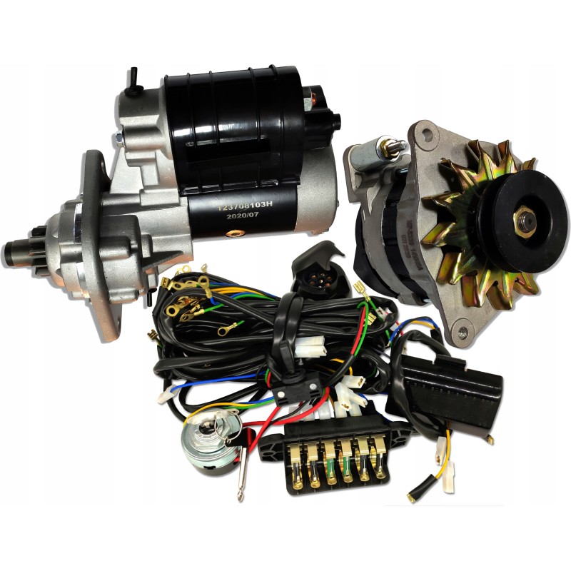 Strong starter alternator installation Ursus C330