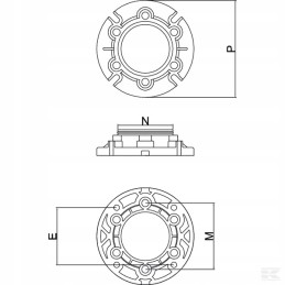 Engine flange gmr040 56b5