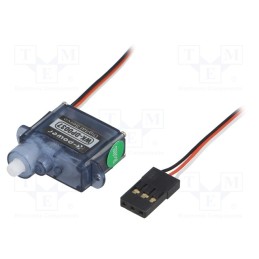 1 pcs x K-POWER - DP0037 - Motor: servo, 4.8÷6VDC, micro, digital, 20x8.2x17.3mm, polyamide