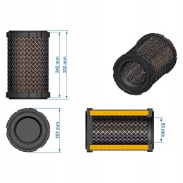 Air filter john deere at171853 odp sa16580