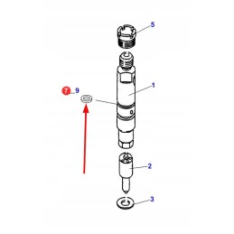 F926202710360 injector washer 1 8mm