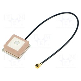 1 pcs x SR PASSIVES - GPS-ANT045 - Antenna, GPS, 0dBi, RHCP, for building in, 50Ω, 15x15x6.5mm