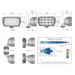 Wesem HP1 00101 fog lamp 195x96mm