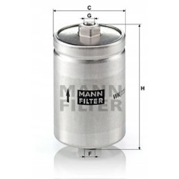 Mann fuel filter audi a6 avant 4b5 c5