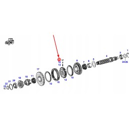 3404019r1 gearbox synchronizer pin