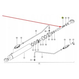 087095 0 discharge pipe cylinder piston rod