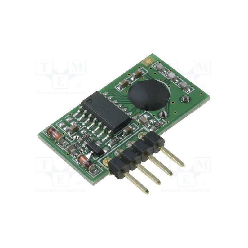 1 pcs x HOPE MICROELECTRONICS - HM-R433 - Module: RF, FM receiver, FSK, 433MHz, -109dBm, 2.5÷5VDC, HM-T433