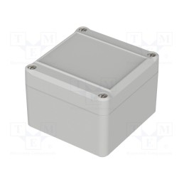 1 pcs x BOPLA - EM 210 F - Enclosure: multipurpose, X: 80mm, Y: 82mm, Z: 57mm, EUROMAS II, grey