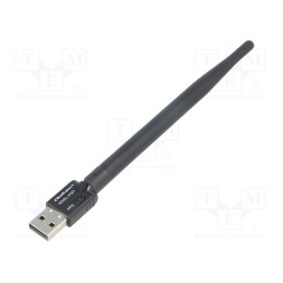 1 pcs x QOLTEC - 57001 - PC extension card: WiFi network, USB A plug, USB 2.0,external
