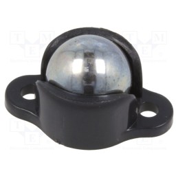1 pcs x POLOLU - BALL CASTER WITH 3/8' METAL BALL - Ball casters, Kit: ball,nut x2,housing,washer x2,screw x2