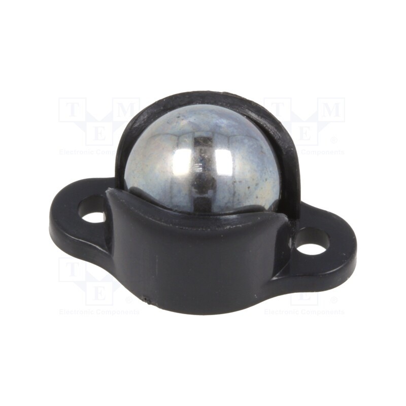 1 pcs x POLOLU - BALL CASTER WITH 3/8' METAL BALL - Ball casters, Kit: ball,nut x2,housing,washer x2,screw x2
