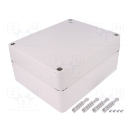 1 pcs x ELEKTRO-PLAST NASIELSK - 2720-00 - Enclosure: multipurpose, X: 220mm, Y: 270mm, Z: 126mm, INDUSTRIAL