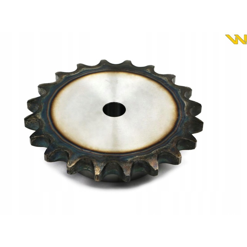 Hardened gear wheel with flange 08b 1 r1 1 2