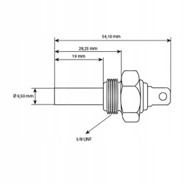 Temperature sensor massey ferguson 1877731m92