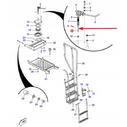 D28981263 ladder mounting pins r12 x 72