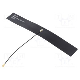 1 pcs x MOLEX - 146234-0100 - Antenna, GSM,LTE, 1.8dBi,2.8dBi,5dBi, linear, U.FL, Len: 100mm