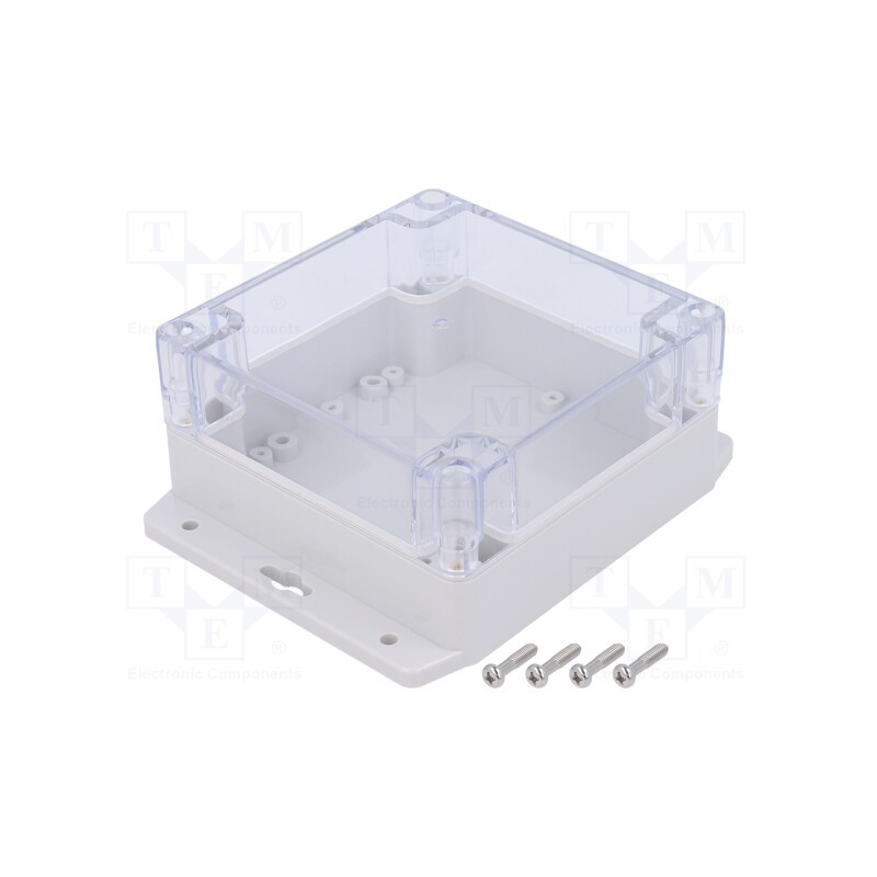 1 pcs x GAINTA - G278CMF-IP67 - Enclosure: multipurpose, X: 120mm, Y: 120mm, Z: 60mm, polycarbonate