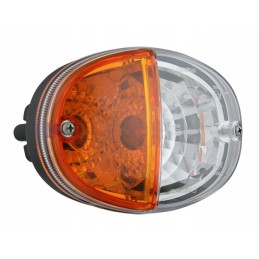 Front lamp 140x93 with bulb and amp connector