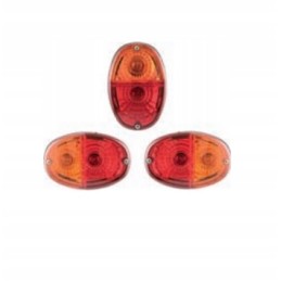 Front lamp 140x93 with bulb and amp connector