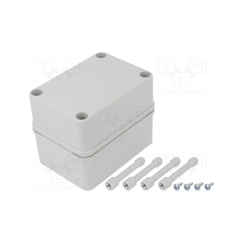 1 pcs x FIBOX - 8784304 - Enclosure: multipurpose, X: 80mm, Y: 110mm, Z: 85mm, PICCOLO, ABS