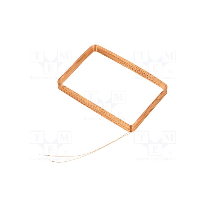 1 pcs x SR PASSIVES - CP-1.35MH-33-495-3 - Antenna, RFID, 125kHz, Body dim: 34.5x51x3mm, 1.35mH