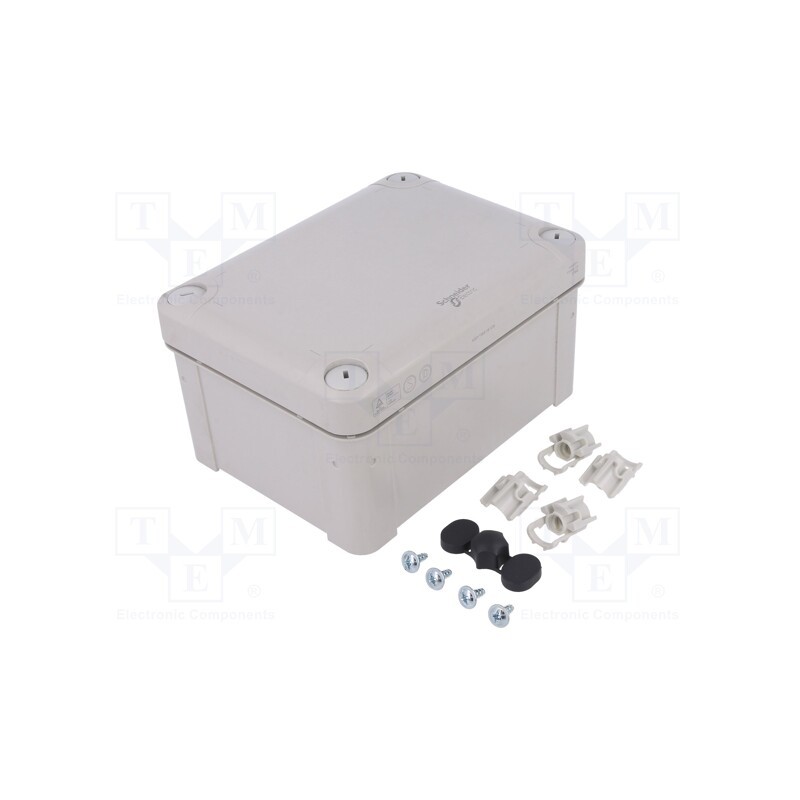 1 pcs x SCHNEIDER ELECTRIC - NSYTBS16128 - Enclosure: multipurpose, X: 121mm, Y: 164mm, Z: 87mm, Thalassa TBS