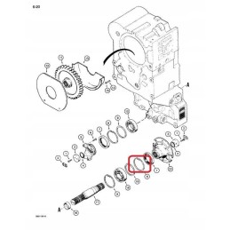 Spring ring case s301572 cnh